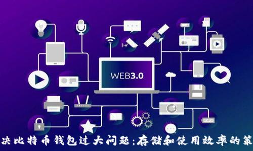   
解决比特币钱包过大问题：存储和使用效率的策略