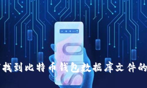 如何找到比特币钱包数据库文件的位置